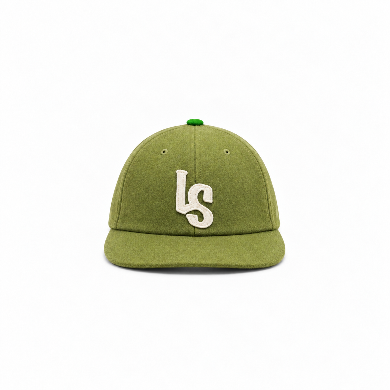 LS Wool Hat - Premium Olive Green Wool Cap | LBLD.STUDIOS
